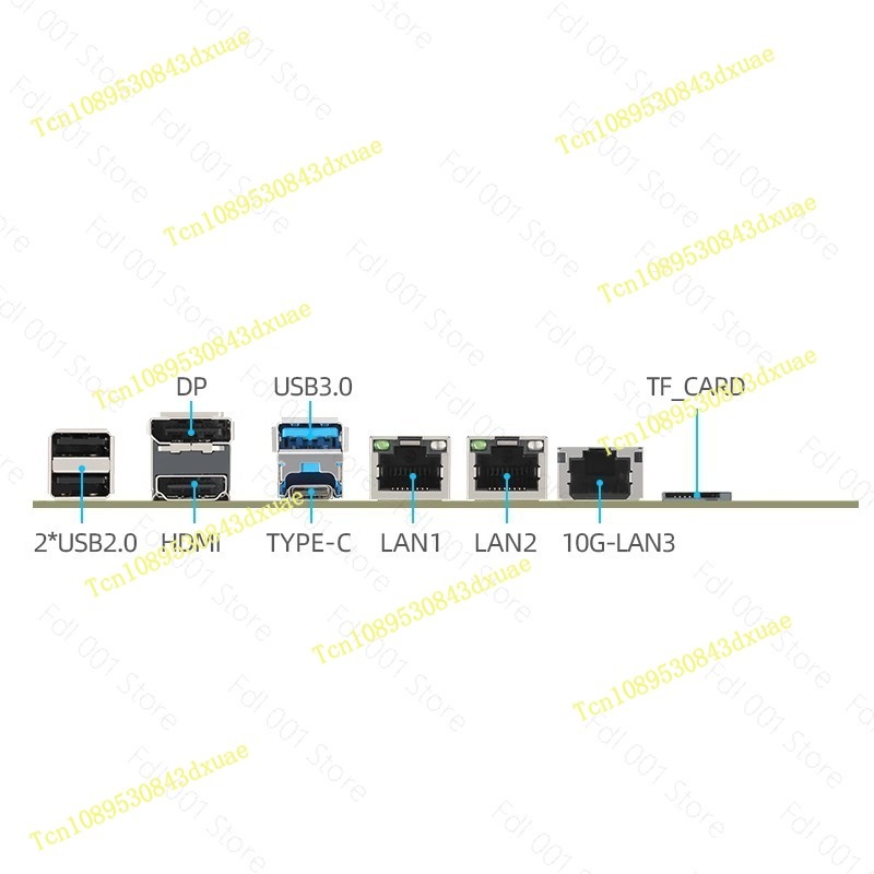 Mini Itx Dual 2.5G Nas Motherboard - Motherboard Dual 2.5G 10G SFP NAS
