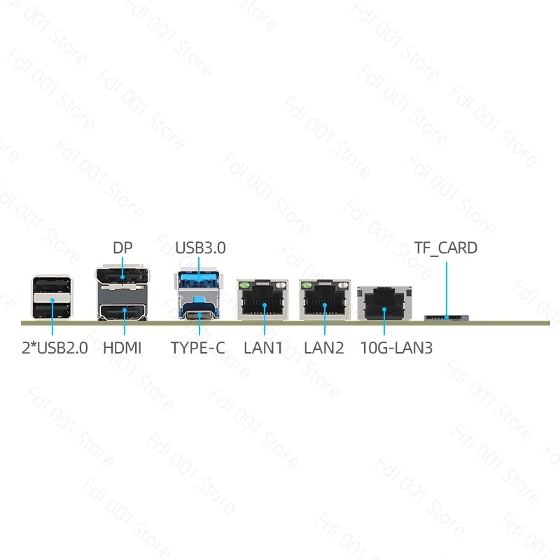 Mini Itx Dual 2.5G Nas Motherboard - Motherboard Dual 2.5G 10G SFP NAS