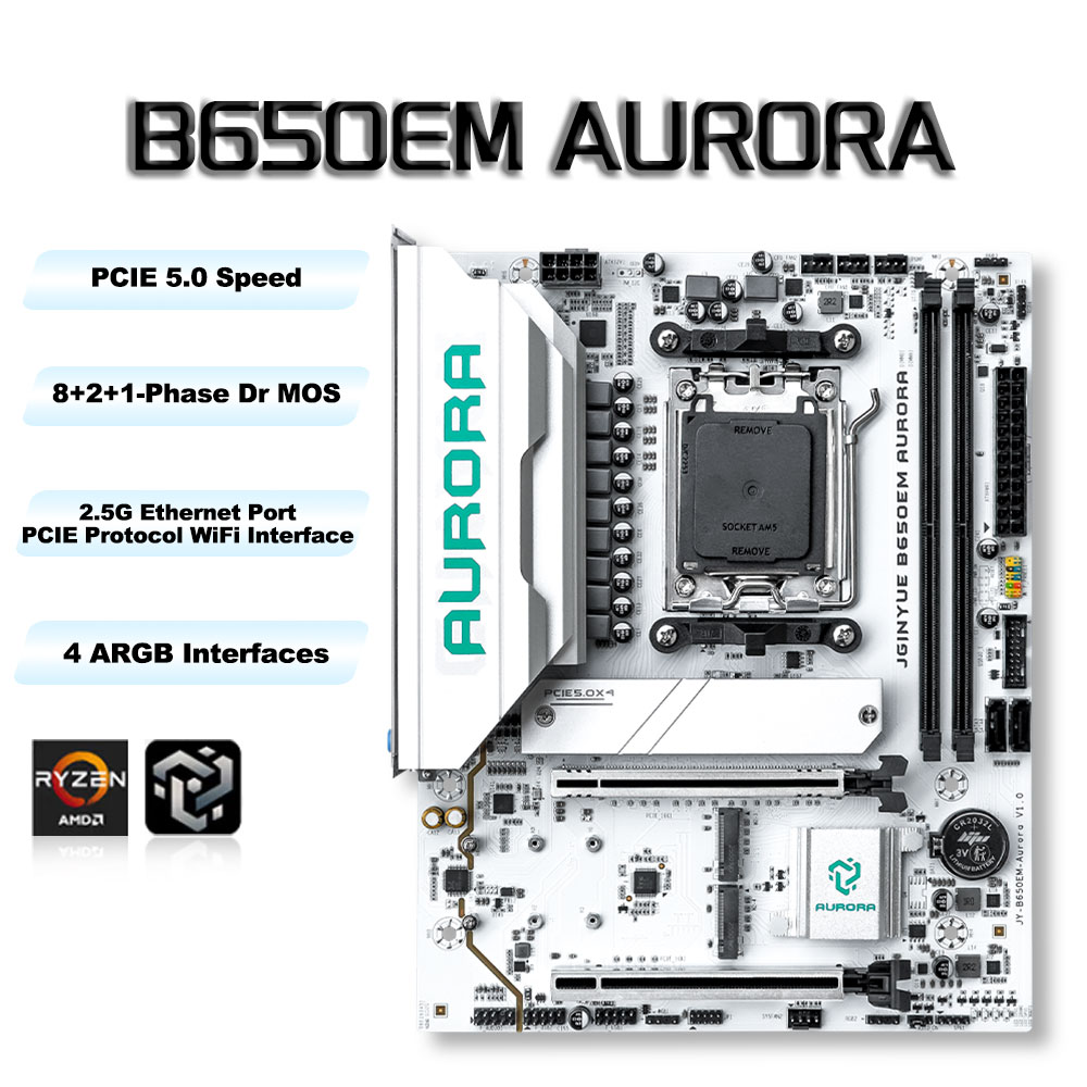 Gaming B650 MATX AMD AM5 DDR5  - Am5 Micro Atx Pcie 5.0 Motherboard ulasan dan harga