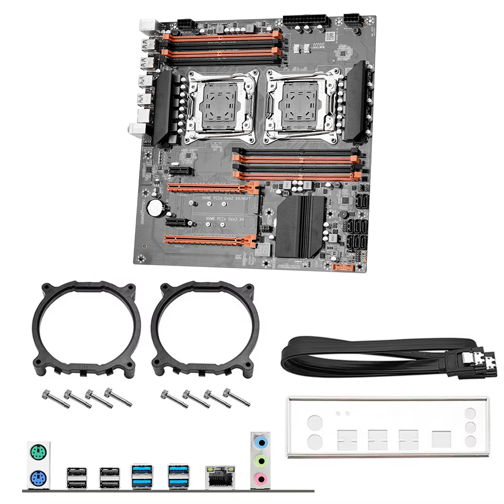 X99 Dual CPU Motherboard Kit l - Dual Lga2011-3 Server Motherboard Combo ulasan dan harga