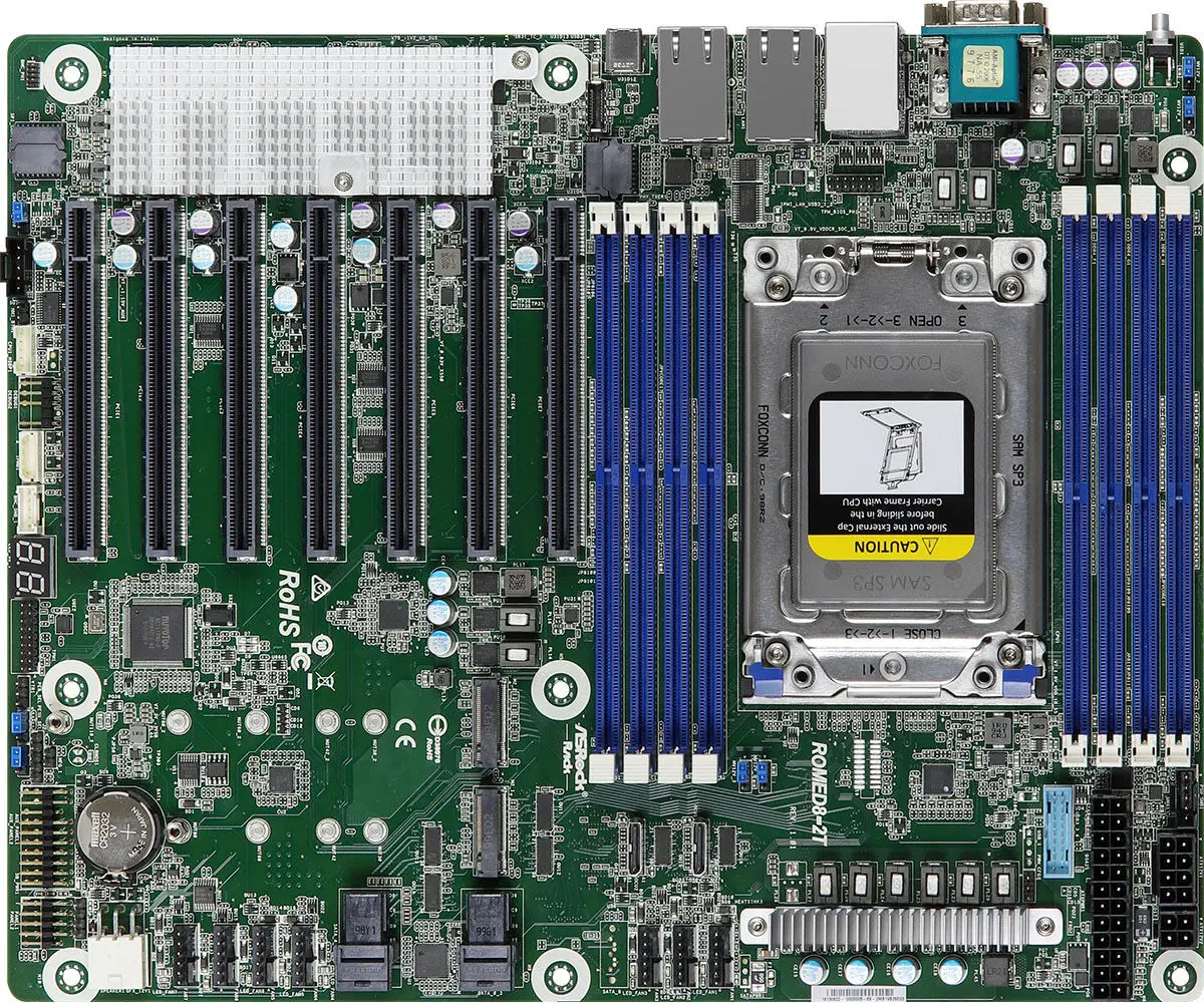 Suitable For Original ASRock R - Dual Socket Sp3 Epyc Motherboard ulasan dan harga