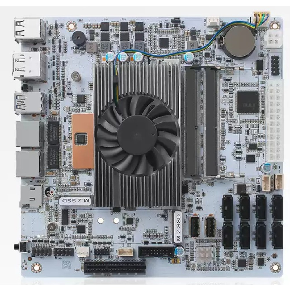 Mini‑ITX White M11 NAS Motherb - Mini Itx Dual 2.5G Nas Motherboard ulasan dan harga