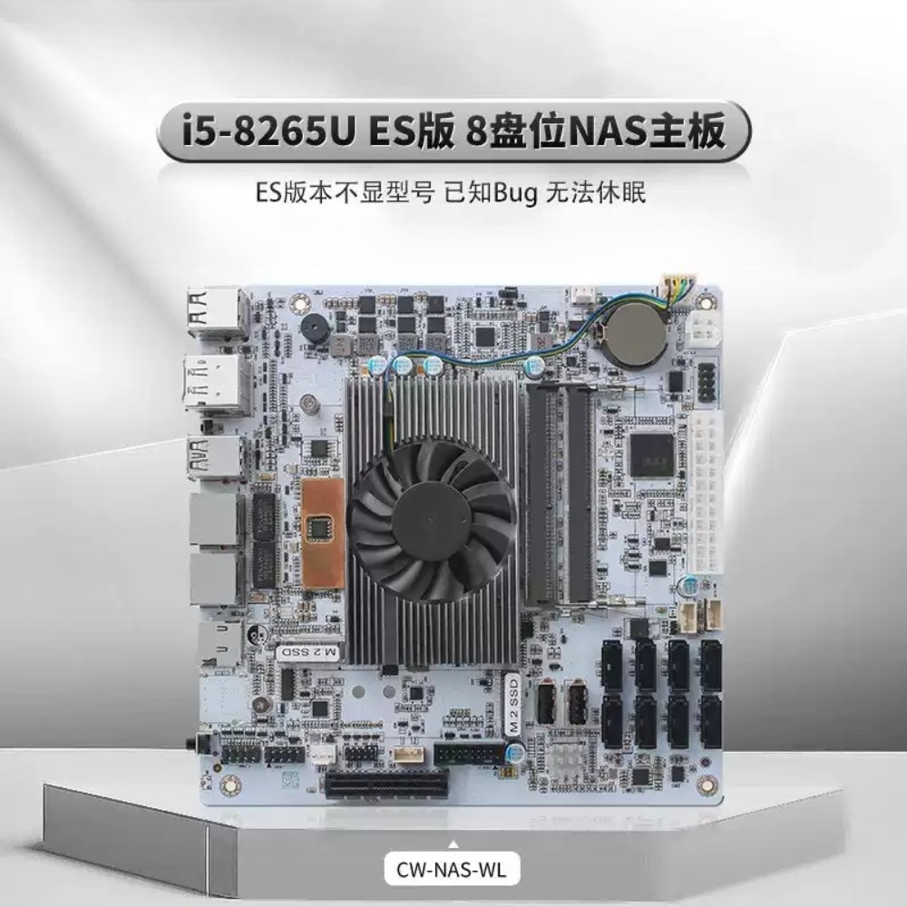 Mini‑ITX White M11 NAS Motherb - Mini Itx Dual 2.5G Nas Motherboard ulasan dan harga