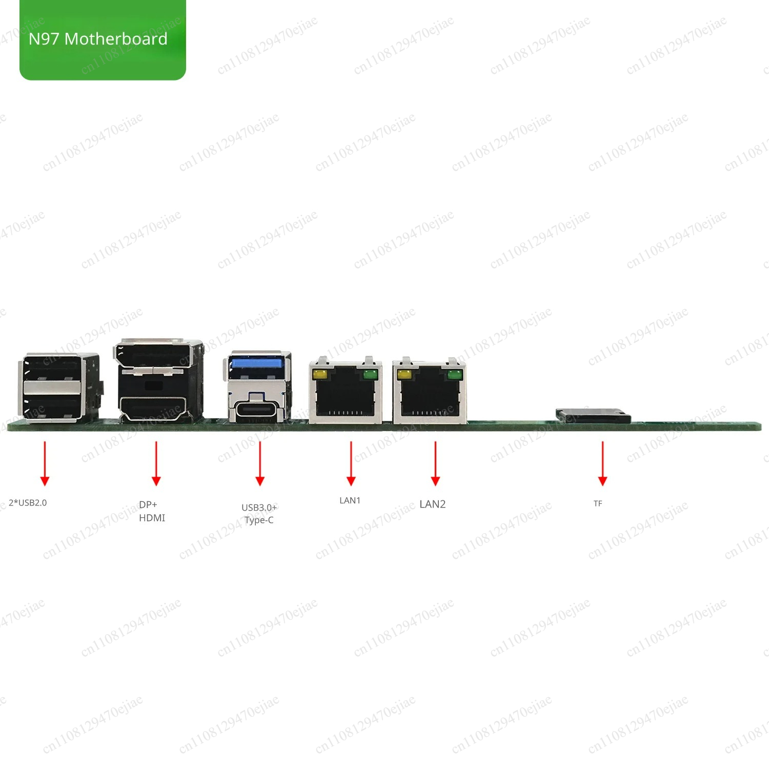 SZBOX N97 NAS Motherboard - In - Mini Itx Dual 2.5G Nas Motherboard ulasan dan harga