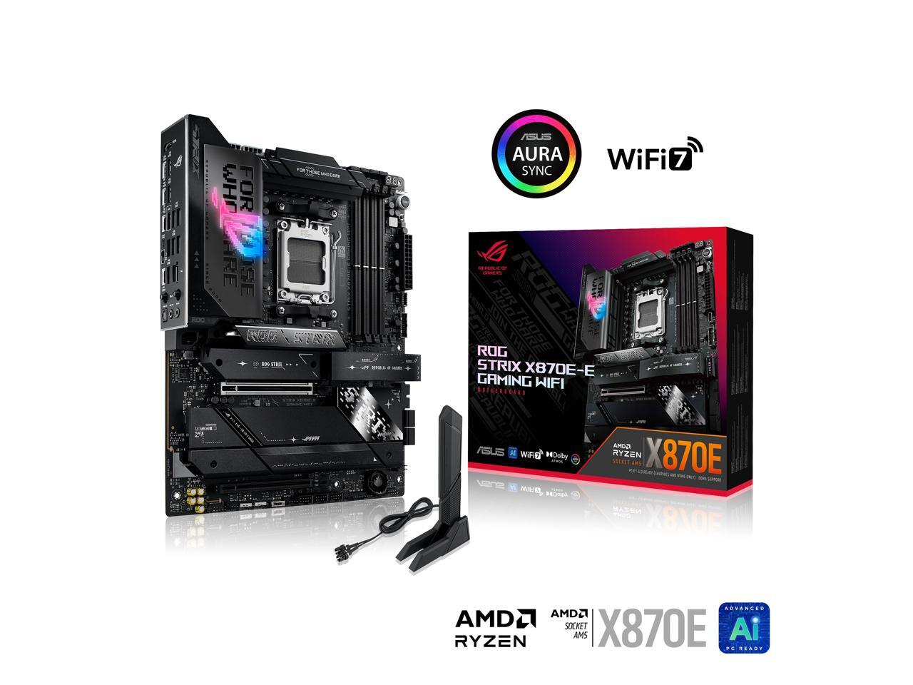 ASUS ROG STRIX X870E-E GAMING  - X870E Atx Motherboard ulasan dan harga