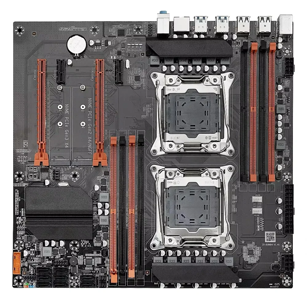 X99 Dual CPU SOYO Gaming Mothe - Dual Lga2011-3 Server Motherboard Combo ulasan dan harga